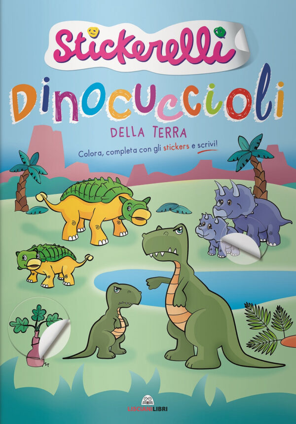 Libro Dinocuccioli della terra. Stickerelli. Con adesivi di  - ean 9788892810969 - Liscianilibri
