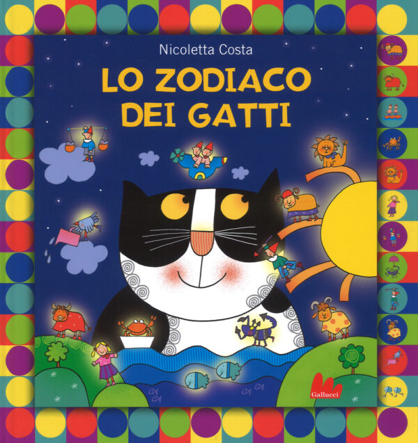 Libro zodiaco dei gatti di Nicoletta Costa - ean 9788893481748 - Gallucci