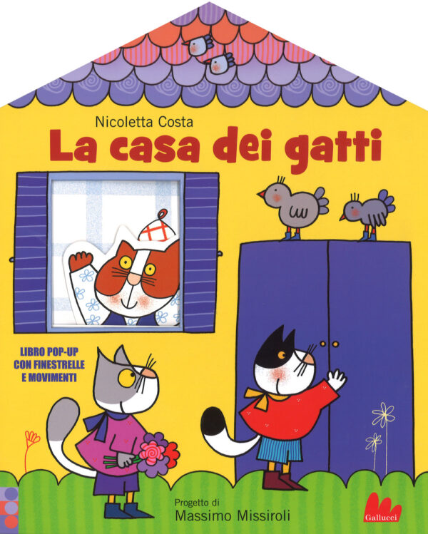Libro casa dei gatti. Libro pop-up di Nicoletta Costa - ean 9788893482240 - Gallucci
