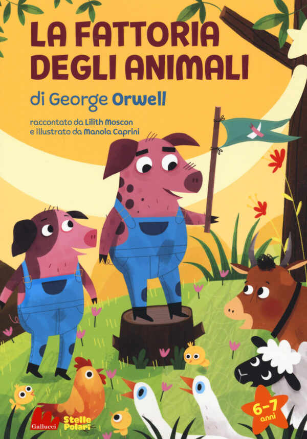 Libro fattoria degli animali di George Orwell di Lilith Moscon - ean 9788893489416 - Gallucci