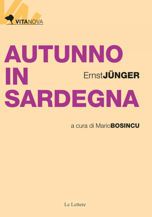 Libro Autunno in Sardegna di Ernst Jünger - ean 9788893661430 - Le Lettere