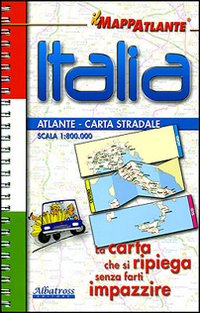 Libro Mappatlante Italia 1:800.000 di  - ean 9788895037042 - Albatross (Roma)