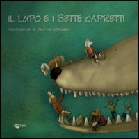 Libro lupo e i sette capretti. Ediz. CAA di Enza Crivelli - ean 9788896918234 - Uovonero