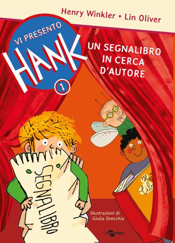 Libro segnalibro in cerca d'autore. Vi presento Hank di Henry Winkler; Lin Oliver - ean 9788896918302 - Uovonero