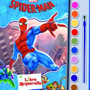 Libro Spider-Man. Libro acquerello di  - ean 9788897266426 - Marvel Libri