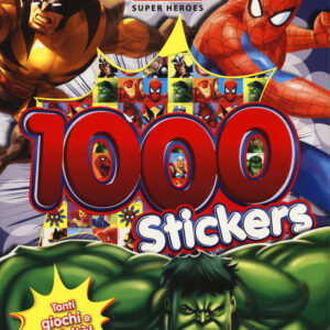 Libro 1000 stickers. Marvel super heroes di  - ean 9788897266563 - Marvel Libri