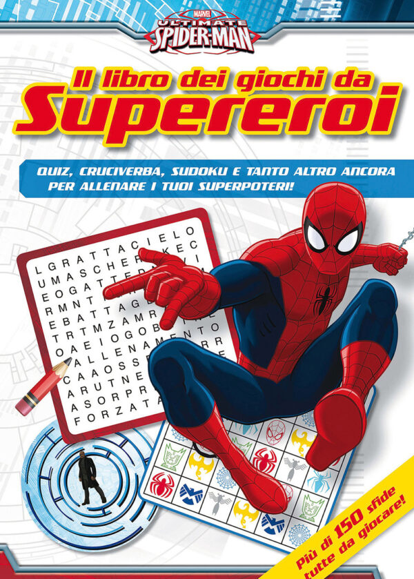 Libro Ultimate Spider-Man. Il libro dei giochi da supereroi di  - ean 9788897266587 - Marvel Libri
