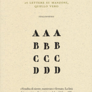 Libro Monsieur zero. 26 lettere su Manzoni
