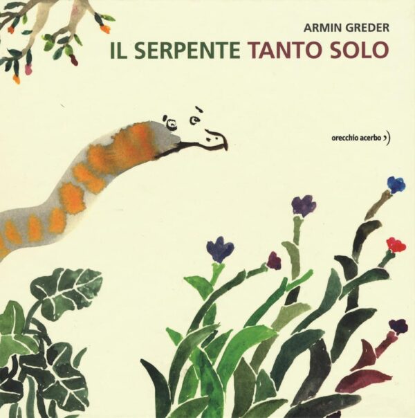 Libro serpente tanto solo di Armin Greder - ean 9788899064334 - Orecchio Acerbo