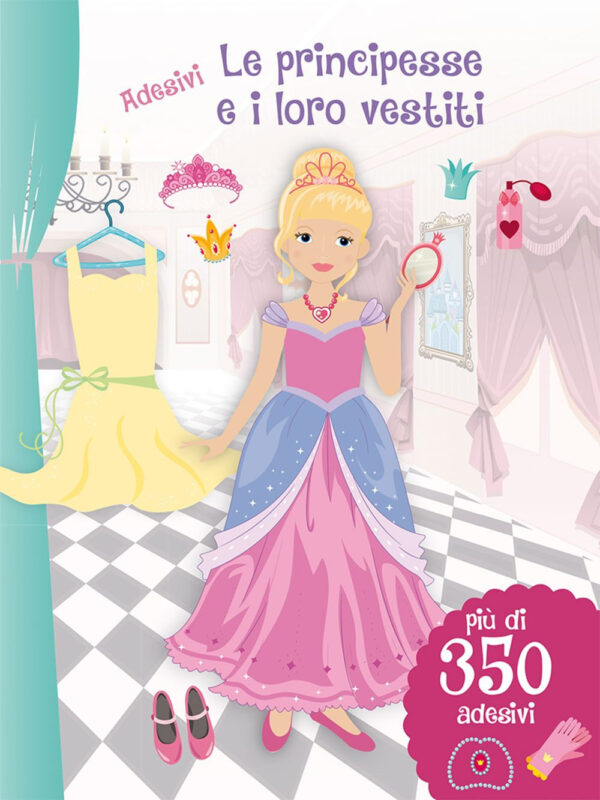 Libro principesse e i loro vestiti. Con adesivi di Eva Schindler - ean 9788899712013 - Picarona Italia