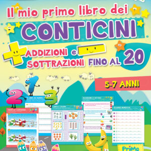 Libro mio primo libro dei conticini. Addizioni e sottrazioni fino al 20 di Giulia Alfieri - ean 9788899721077 - Primo Volo