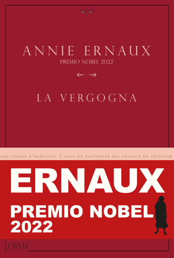 Libro vergogna di Annie Ernaux - ean 9788899793593 - L'orma