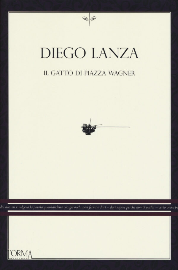 Libro gatto di piazza Wagner di Diego Lanza - ean 9788899793739 - L'orma