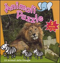 Libro animali della giungla. Animali puzzle di  - ean 9789460332814 - Yoyo Books