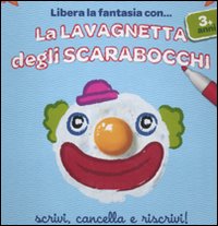 Libro lavagnetta degli scarabocchi. Clown di  - ean 9789461513892 - Yoyo Books