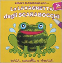 Libro lavagnetta degli scarabocchi. Rana di  - ean 9789461513908 - Yoyo Books