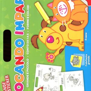 Libro Giocando imparo. 3-5 anni. Con adesivi di  - ean 9789461952028 - Yoyo Books