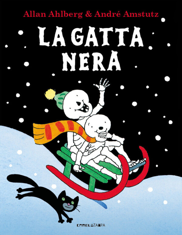 Libro gatta nera di Allan Ahlberg - ean 9791254640074 - Camelozampa