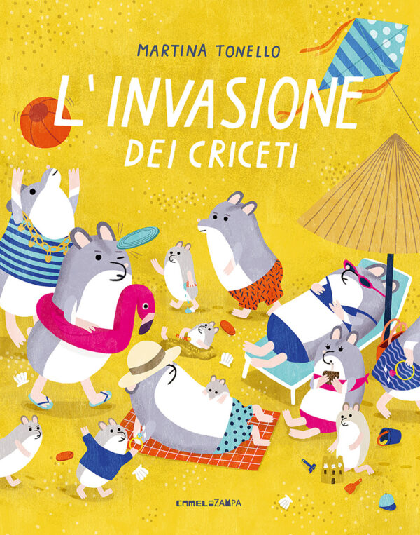 Libro invasione dei criceti di Martina Tonello - ean 9791254640517 - Camelozampa