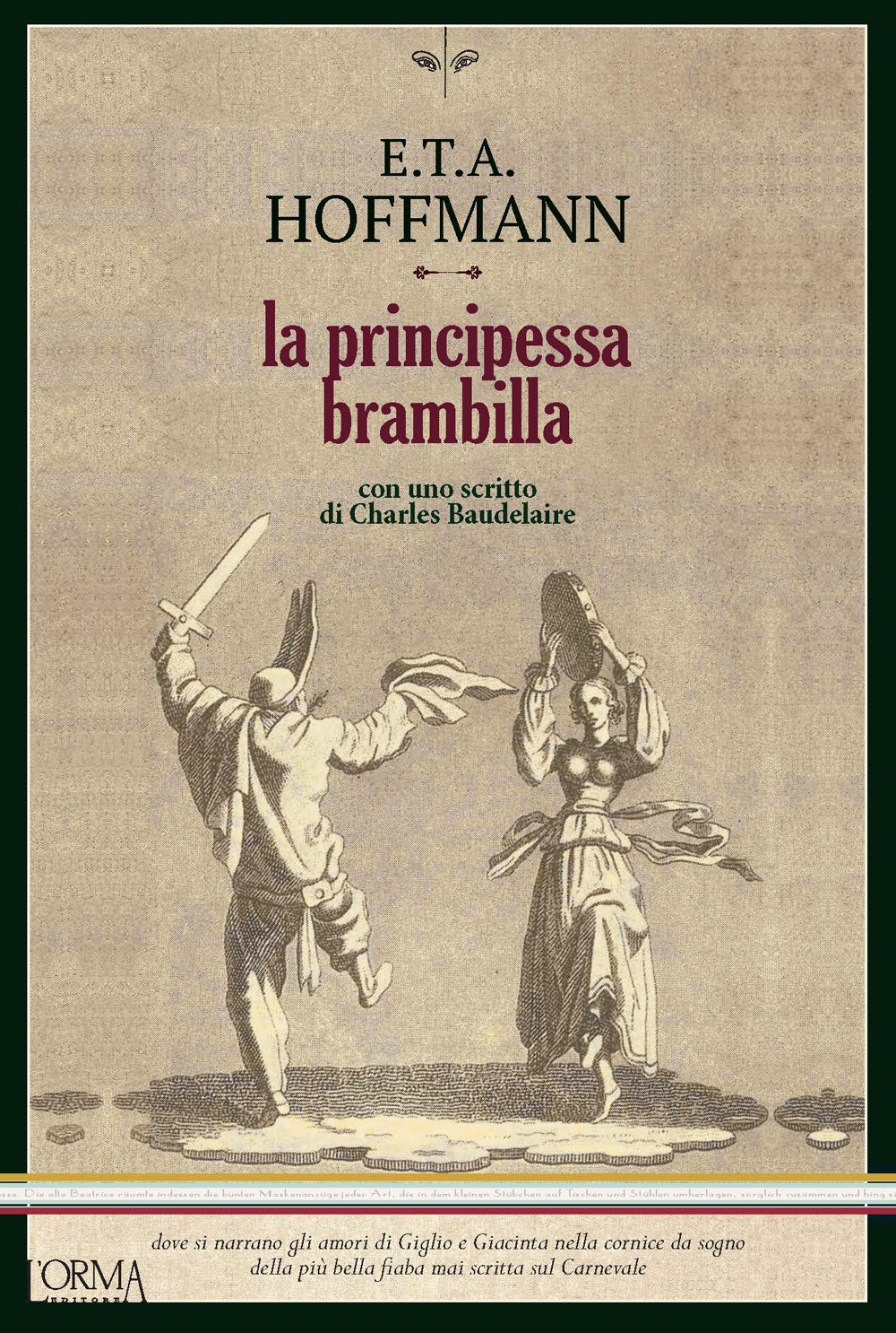 Libro principessa Brambilla di Ernst T. A. Hoffmann - ean 9791254760727 - L'orma