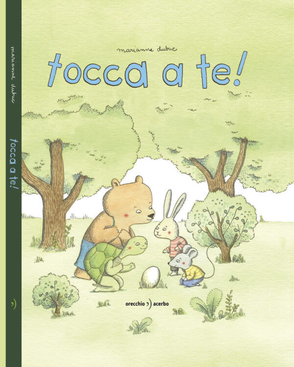 Libro Tocca a te! di Marianne Dubuc - ean 9791255070177 - Orecchio Acerbo