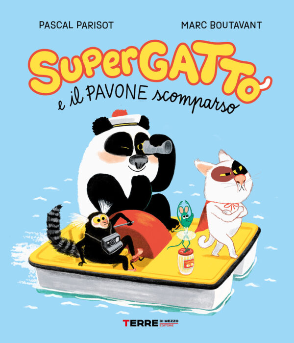 Libro Supergatto e il pavone scomparso di Pascal Parisot - ean 9791259960870 - Terre di Mezzo