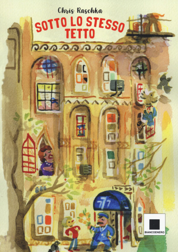 Libro Sotto lo stesso tetto di Chris Raschka - ean 9791280011046 - Biancoenero