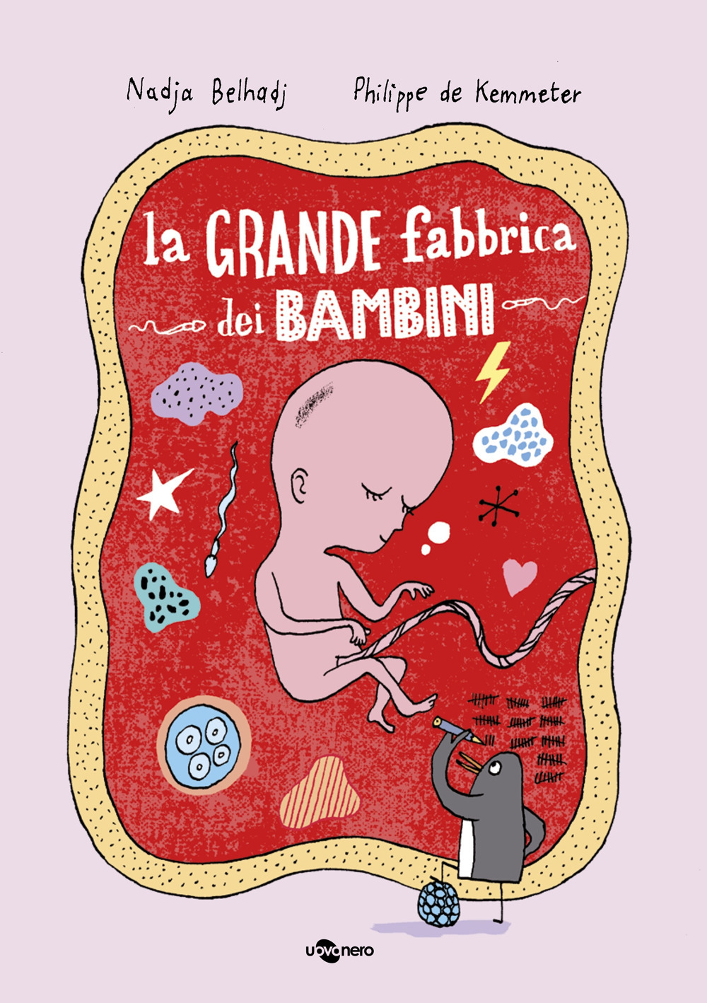 Libro grande fabbrica dei bambini di Nadja Belhadj - ean 9791280104465 - Uovonero