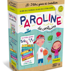 Libro Imparo a scrivere con l'alfabeto mobile. Paroline da costruire di  - ean 9791280747099 - Ludattica