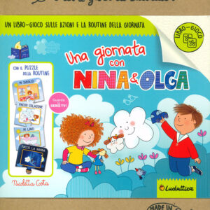 Libro giornata con Nina & Olga di Nicoletta Costa - ean 9791280747150 - Ludattica