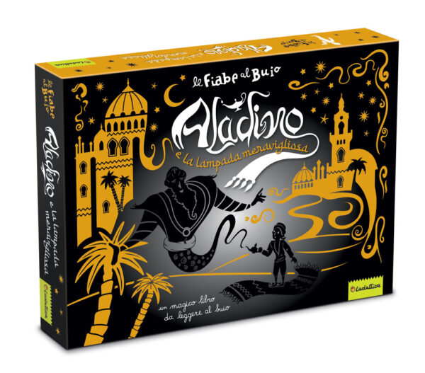 Libro Aladino e la lampada meravigliosa di Sandra Lis - ean 9791280747228 - Ludattica