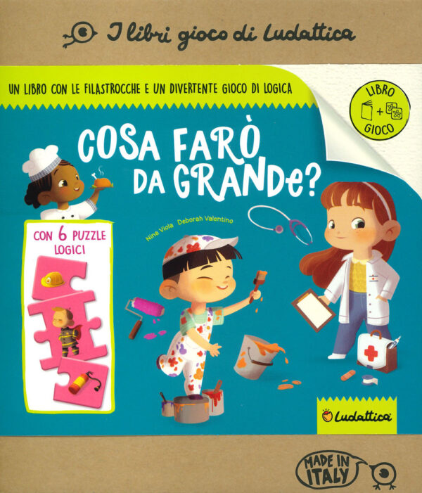Libro Cosa farò da grande? Educativo di Nina Viola - ean 9791280747259 - Ludattica