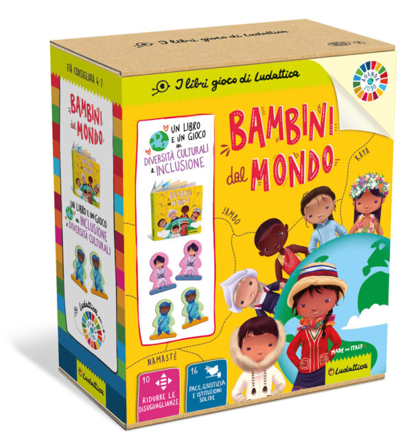 Libro Bambini dal mondo. Agenda 2030 di Nina Viola - ean 9791280747303 - Ludattica
