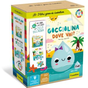 Libro Gocciolina dove vai? Agenda 2030 di Viola Nina - ean 9791280747464 - Ludattica