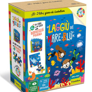 Libro Laggiù nel mare blu! di  - ean 9791280747488 - Ludattica