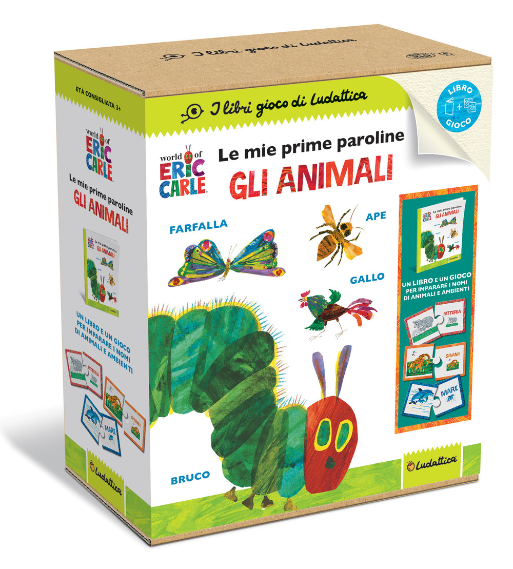 Libro animali. Le mie prime paroline. I libri gioco del piccolo Bruco Maisazio di - ean 9791280747587 - Ludattica