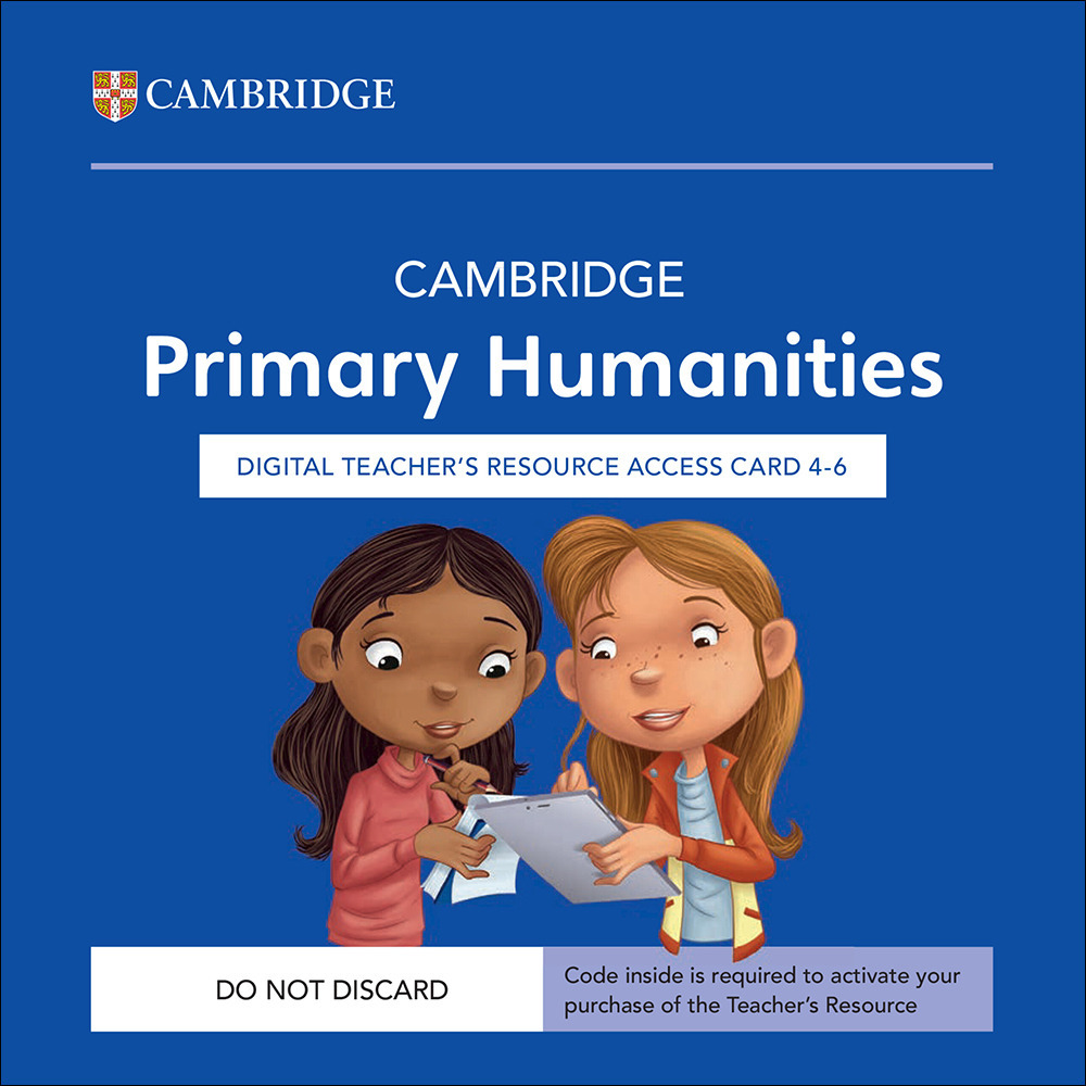 Libro Cambridge Primary Humanities. Teachers Resource Access Card 4-6 di  - ean 9781009815789 - Cambridge