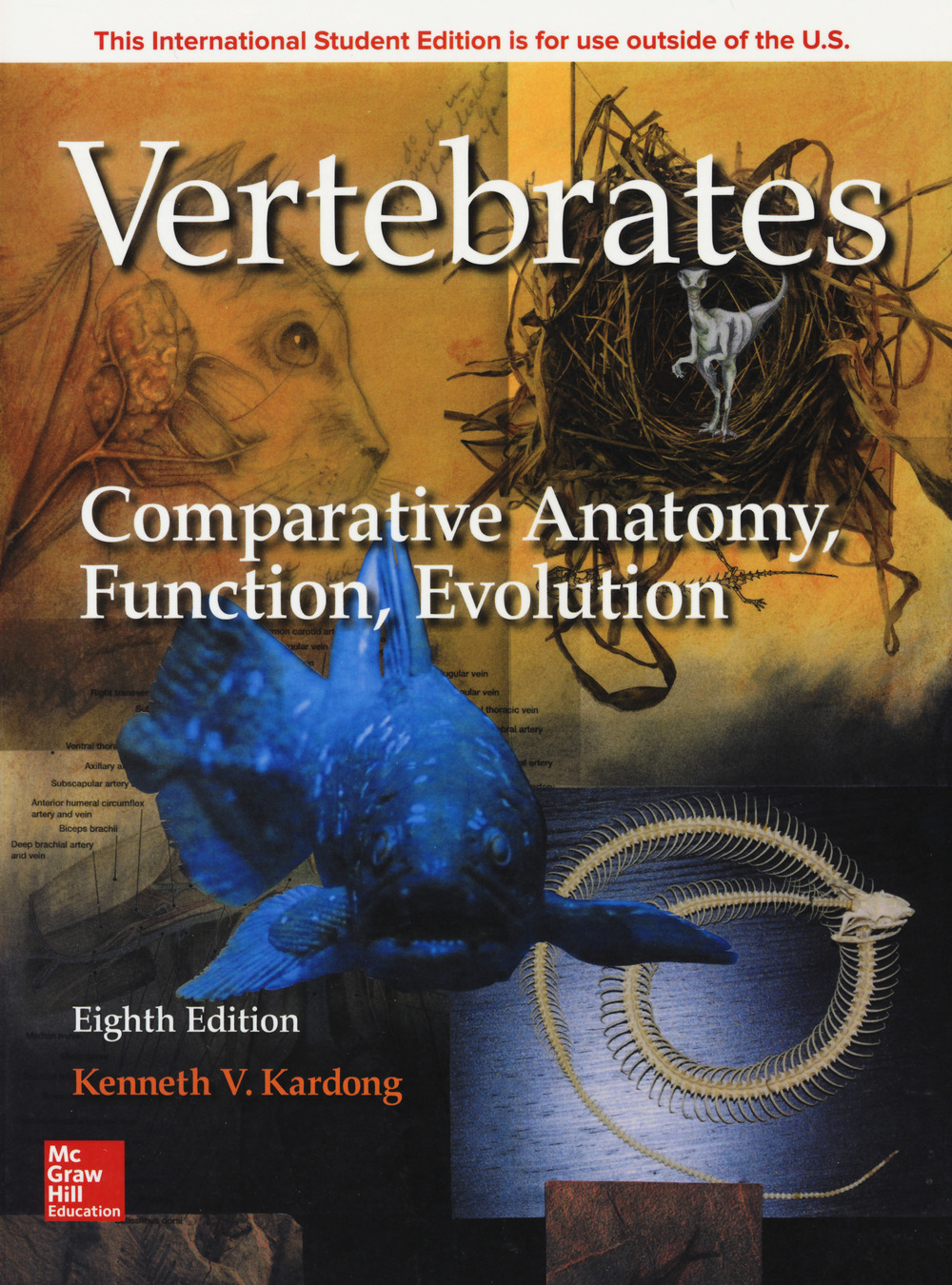 Libro Vertebrates: comparative anatomy function evolution di Kenneth V. Kardong - ean 9781260092042 - McGraw-Hill Education