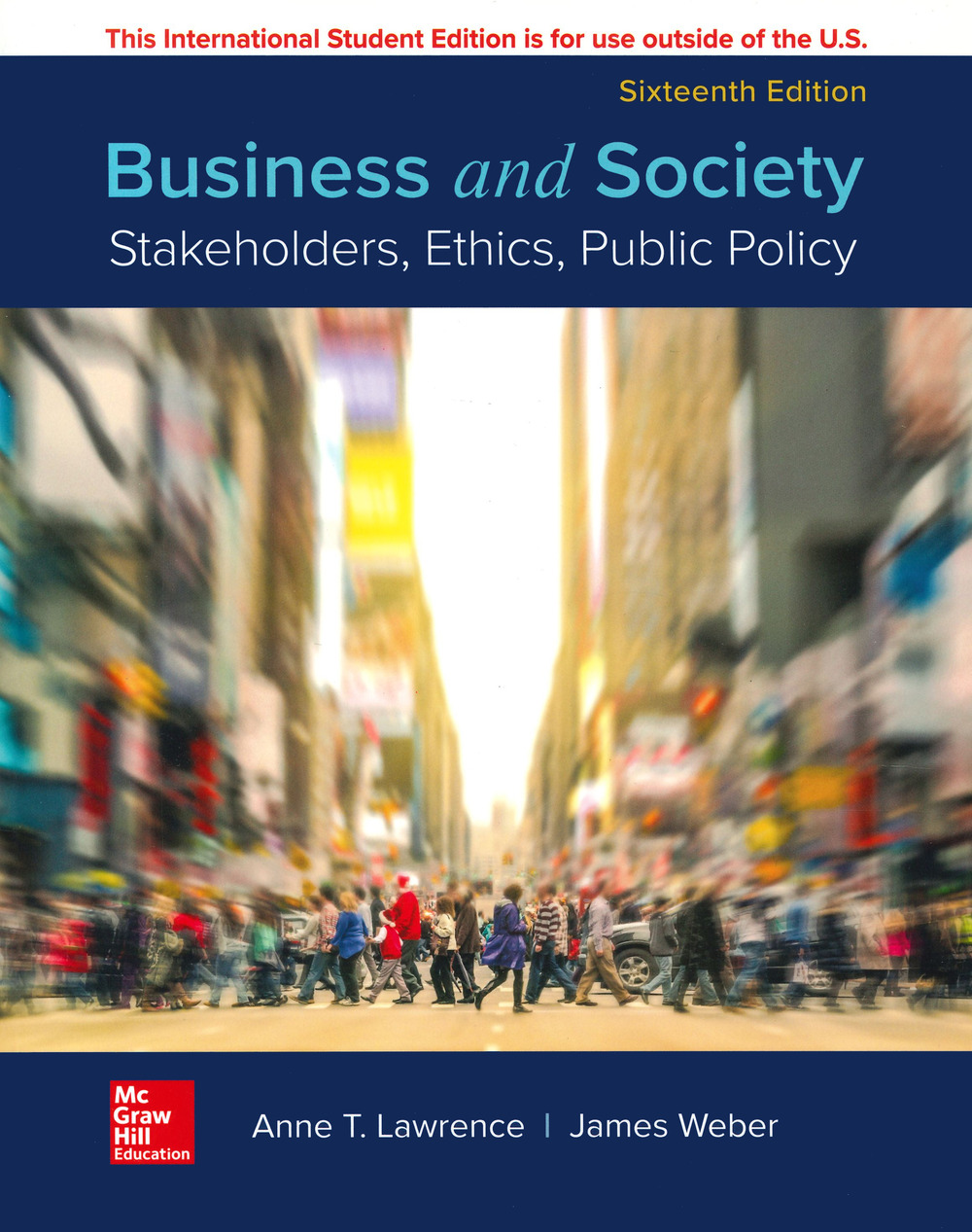 Libro Business and society: stakeholders