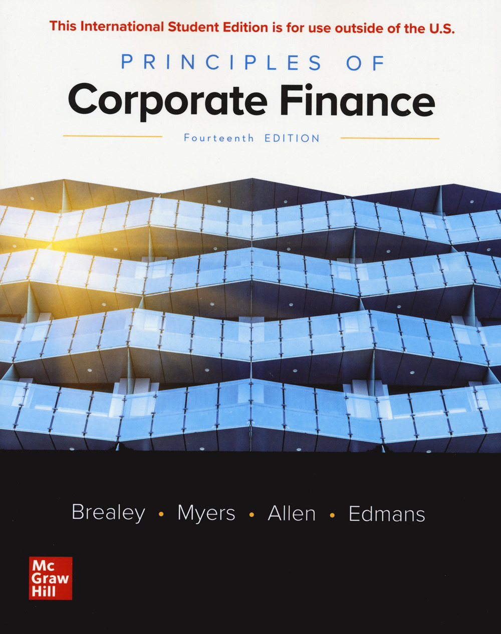 Libro Principles of corporate finance di Richard A. Brealey; Stewart C. Myers; Franklin Allen; Alex Edmans - ean 9781265074159 - McGraw-Hill Education