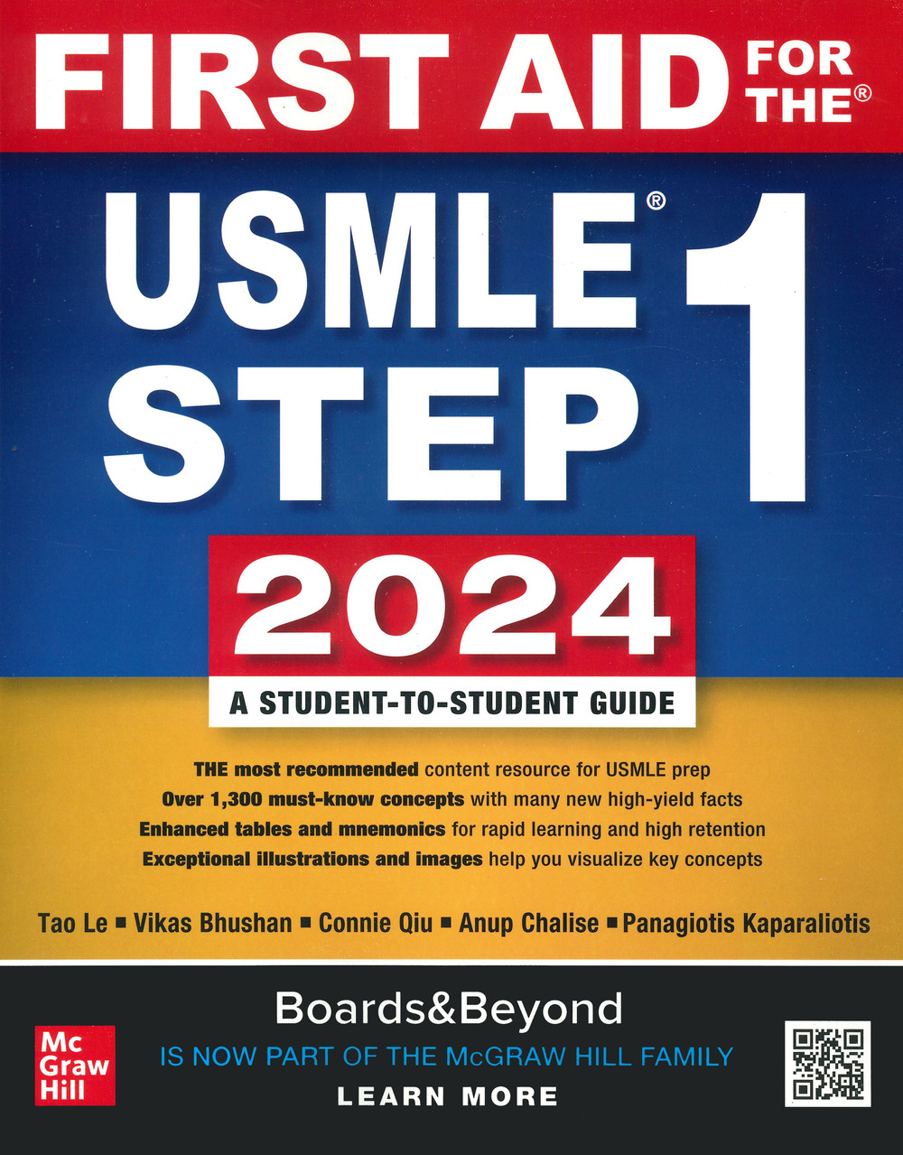 Libro First aid for the USMLE. Step 1. 2024 di Le Tao; Vikas Bhushan; Connie Qiu; Anup Chalise; Panagiotis Kaparaliotis - ean 9781266077203 - McGraw-Hill Education