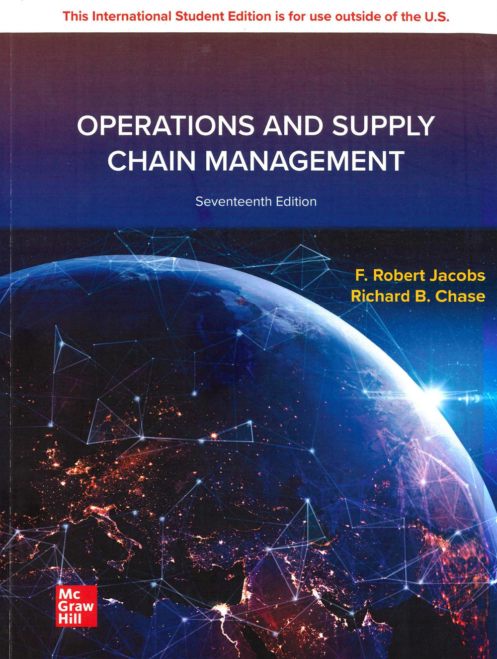 Libro Operations and supply chain management di F. Robert Jacobs; Chase Richard B.; Nicholas J. Aquilano - ean 9781266271007 - McGraw-Hill Education