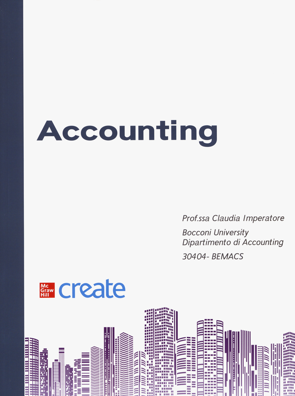 Libro Accounting di  - ean 9781307523270 - McGraw-Hill Education