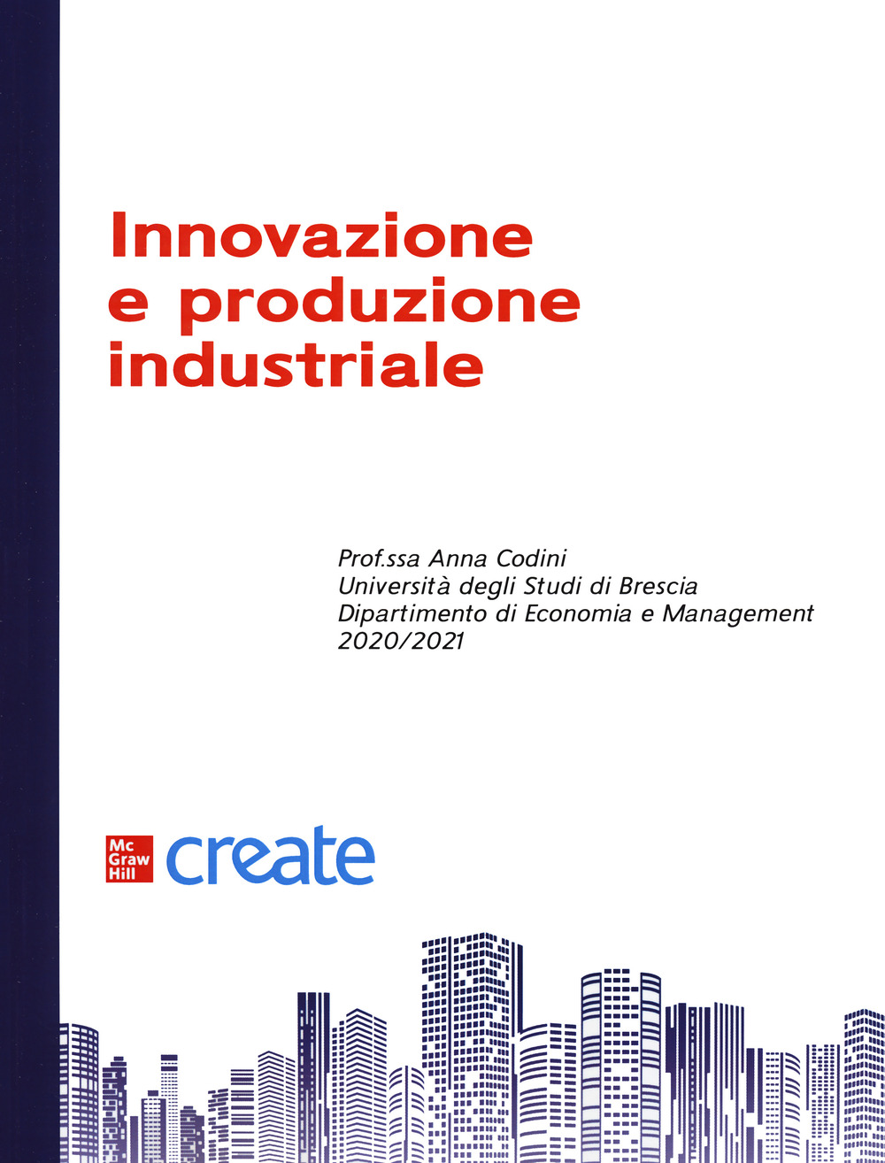 Libro Innovazione e produzione industriale di  - ean 9781307614503 - McGraw-Hill Education