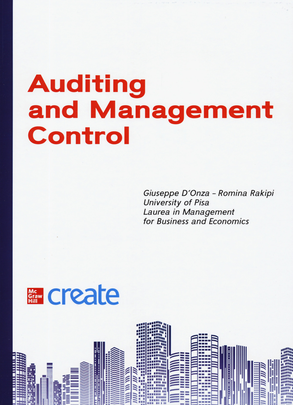 Libro Auditing and management control di  - ean 9781307674446 - McGraw-Hill Education