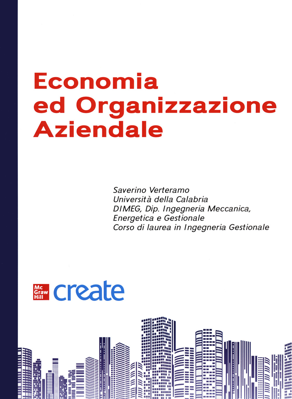 Libro Economia e organizzazione aziendale di  - ean 9781307676648 - McGraw-Hill Education