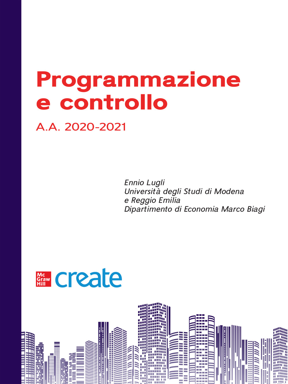 Libro Programmazione e controllo di  - ean 9781307679144 - McGraw-Hill Education