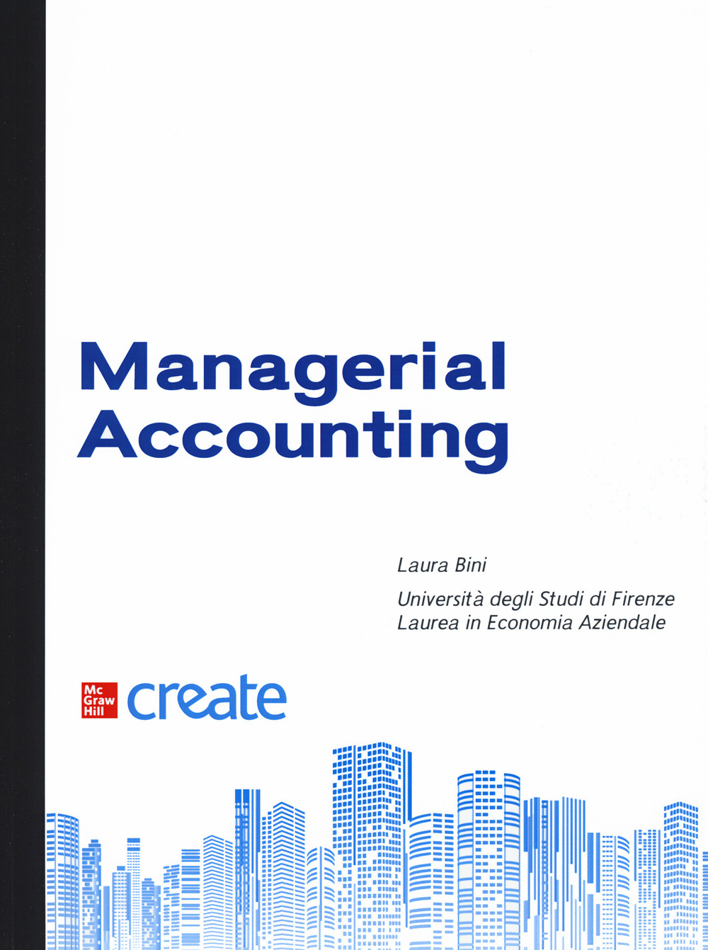 Libro Managerial accounting. Basics of cost analysis di  - ean 9781307769272 - McGraw-Hill Education