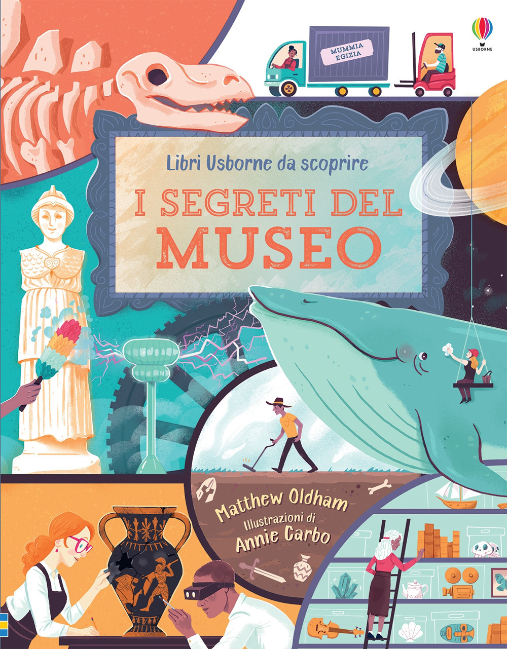 Libro segreti del museo di Matthew Oldham - ean 9781474950077 - Usborne