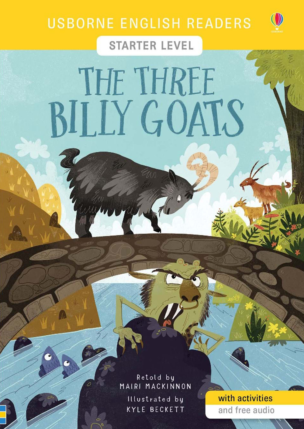 Libro three Billy Goats. Starter level di Mairi Mackinnon - ean 9781474959896 - Usborne